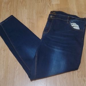 Skinny jeans dark blue